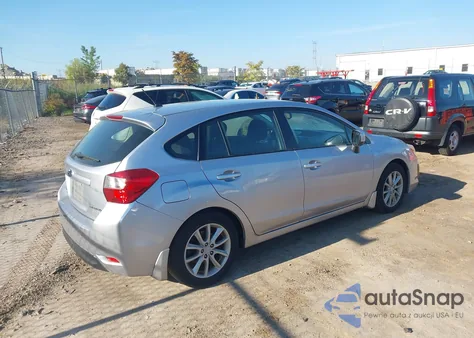 2014 Subaru Impreza 2.0I Premium z USA, uszkodzony, nr VIN JF1GPAC6XE8228716